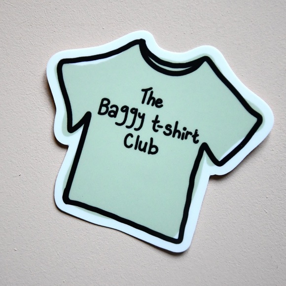 The Baggy T-Shirt Club Sticker - Picture 3 of 3